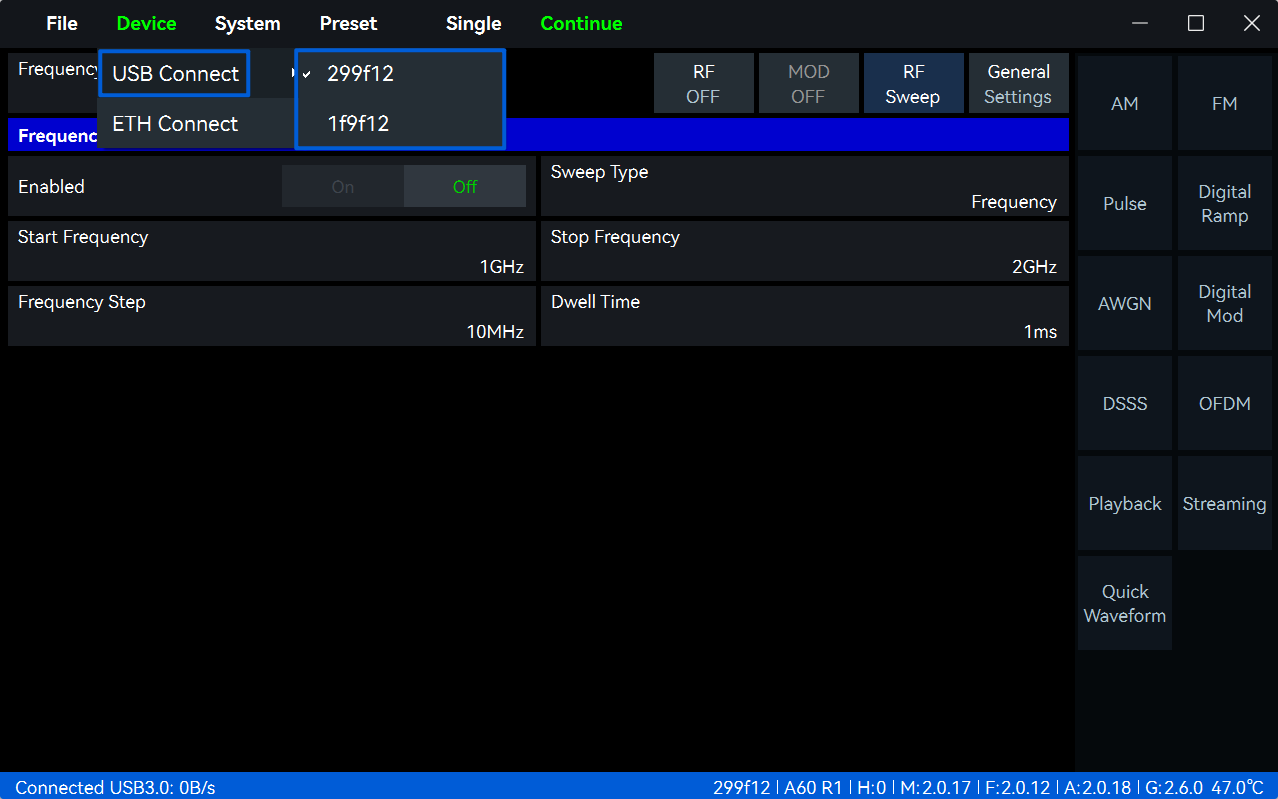 VectorCore Studio screen