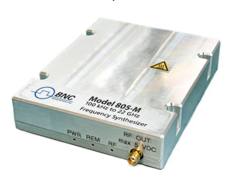 Berkeley Nucleonics Model 805-M ultra-agile frequency synthesizer compact module