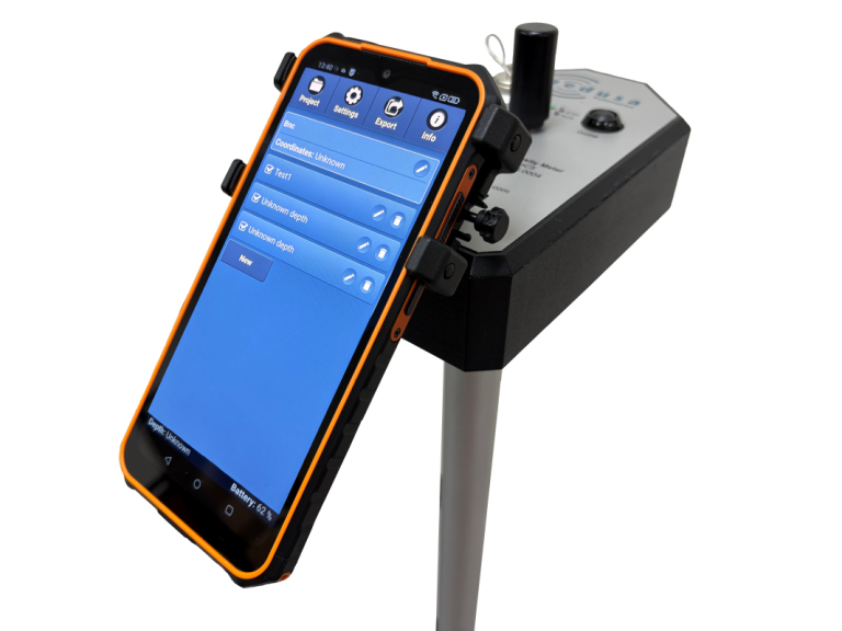 Medusa RhoC 5 soil bulk density measurement system