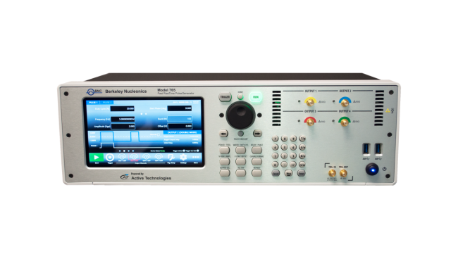 Model 765 fast rise time pulse generator front panel
